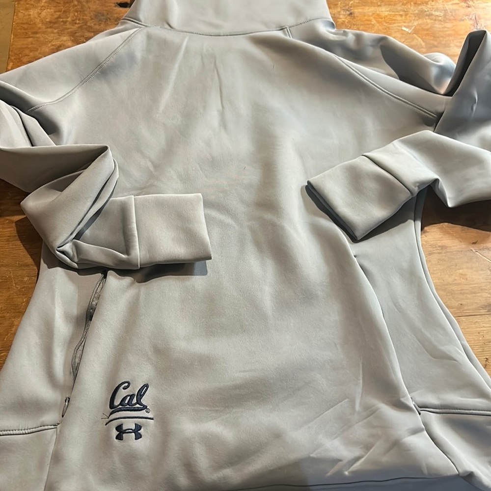 Berkeley Under Armour Funnel Neck Sweatshirt - image 1